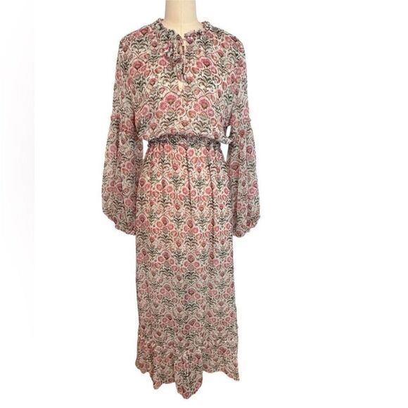 Misa Los Angeles Amata Floral Long Sleeve Dress | Size XL - Picture 7 of 11